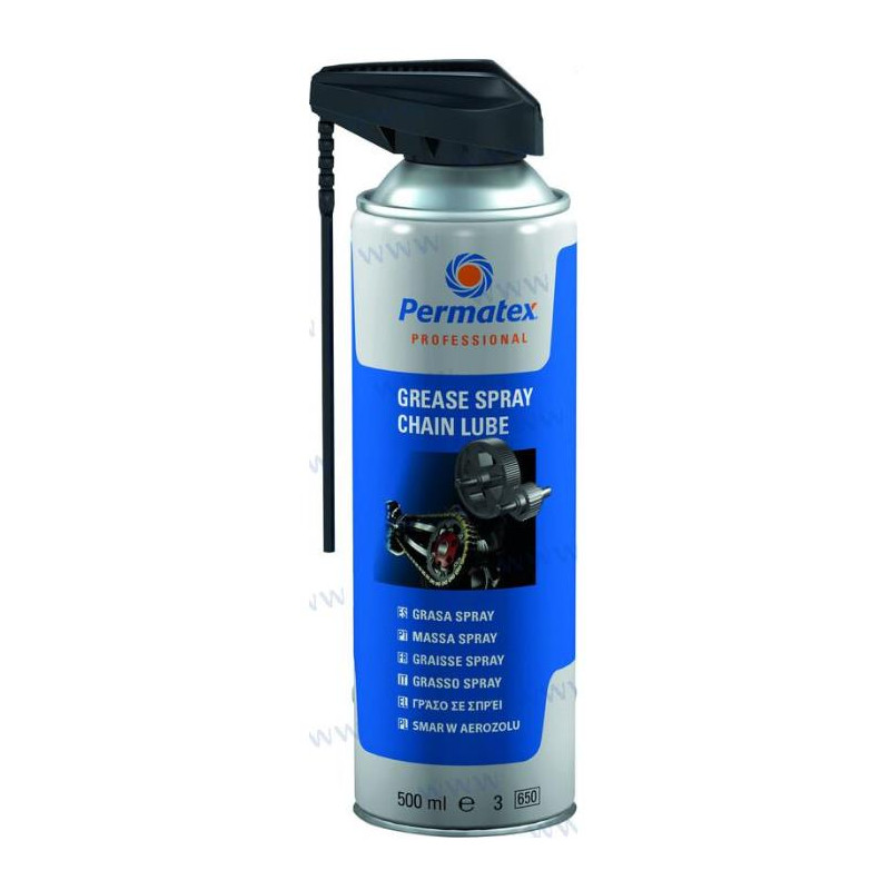 GRASA EN SPRAY, PERMATEX, 500ml, 650