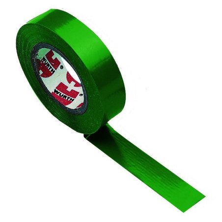 Würth - CINTA AISLANTE PVC, 19 mm x 25 m, VERDE