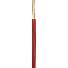 Würth - CABLE ELECTRICO ROJO, 2,5mm2, p/m, 750v