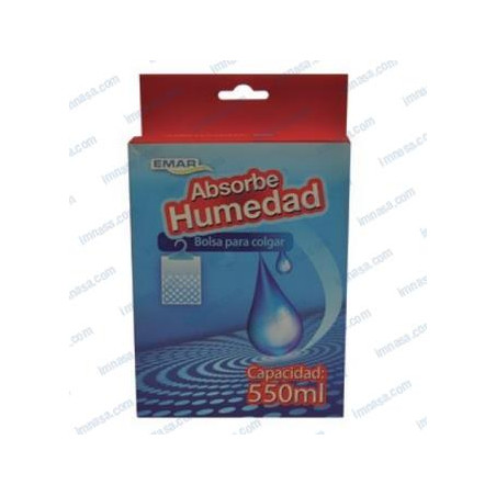 ABSORBE HUMEDAD EMAR, p/COLGAR, 550ml