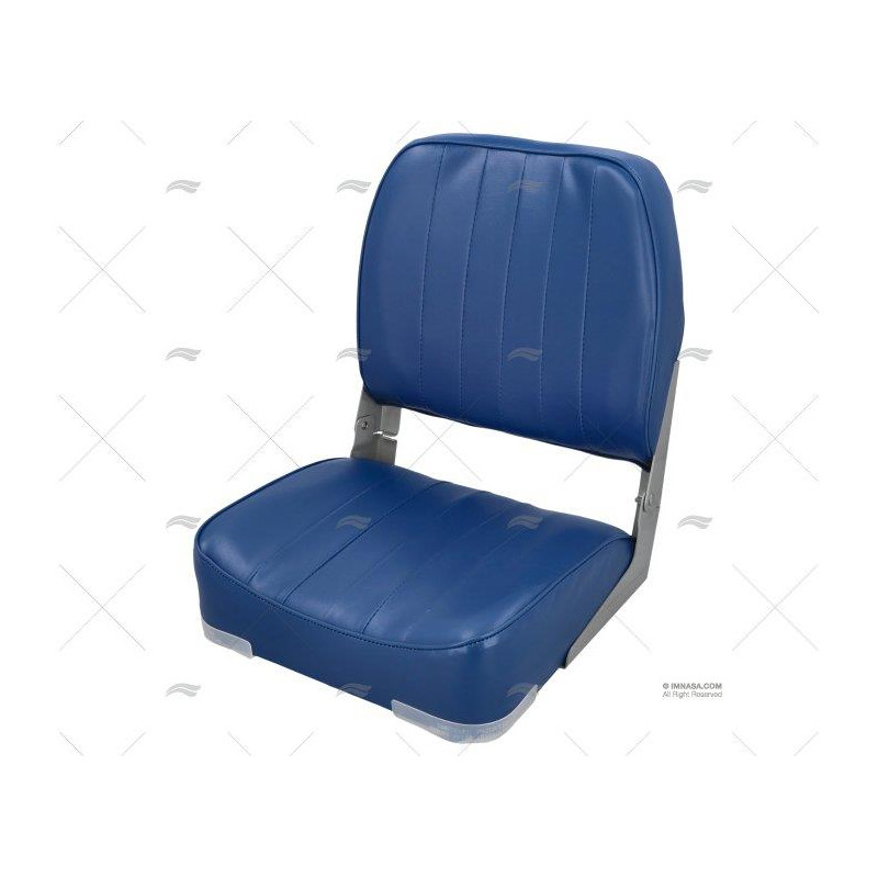 ASIENTO ABATIBLE, SEMIPIEL, AZUL, 400 x 510 mm