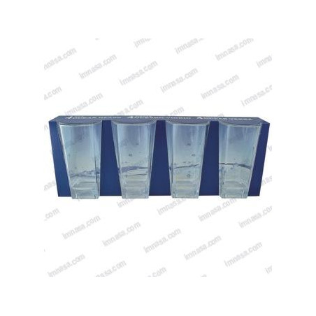 VASOS AGUA 250ml (4), Jgo.