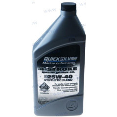 Quicksilver - ACEITE MCM 4T, 25w40, 1L, c/CANON ACEITE INCLUIDO