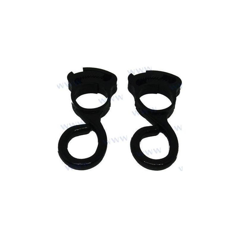 CLIPS NYLON p/BANDERA, PAR, 22mm ++...