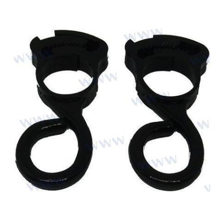 CLIPS NYLON p/BANDERA, PAR, 22mm ++...