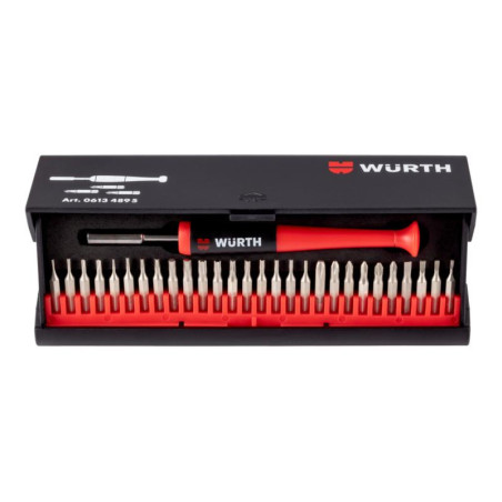 Würth - DESTORNILLADOR ZEBRA c/PUNTAS PRECISION, KIT