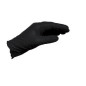 GUANTES NITRILO NEGRO, T-XL, DESECHABLES, CAJA 100u