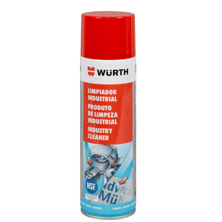 Würth - LIMPIADOR UNIVERSAL AEROSOL 500 ml, WÜRTH, QUITA ADHESIVO Y SILICONA