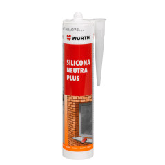 Würth - SILICONA NEUTRA PLUS BLANCO 310ml, A8 PRO (AHORA 089285332)