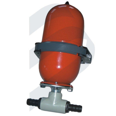 DEPOSITO ACUMULADOR PRESION 2L, c/SOPORTE, p/TUBO 1/2", JOHNSON