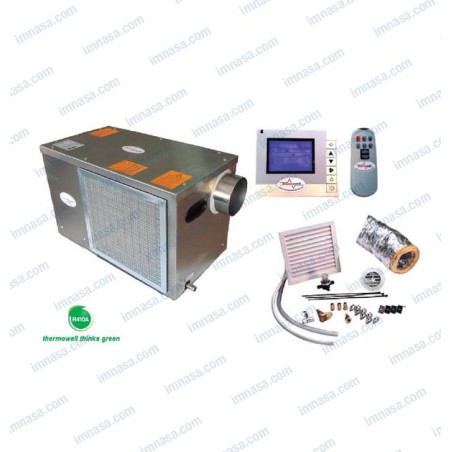 AIRE ACONDICIONADO, 8000 BTU, KIT COMPLETO, FRIO/CALOR, THERMOWELL