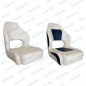 ASIENTO SEMIPIEL, BLANCO, 530 x 640mm