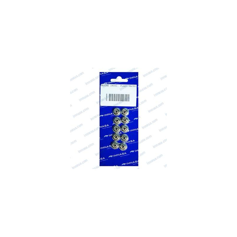 BROCHES INOX PLANO MACHO (10), KIT