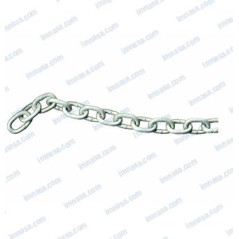 CADENA CALIBRADA GALVANIZADA, DIN766, 08mm, p/m, P24....