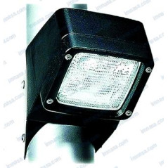 Hella - FOCO CUBIERTA HALOGENO HELLA, CARCASA NEGRA, 12v, 2LT998504-001