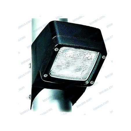 FOCO CUBIERTA HALOGENO HELLA, CARCASA NEGRA, 12v, 2LT998504-001 