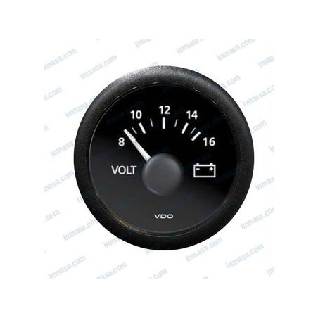 VDO - VOLTIMETRO VDO VLN 12v 52mm