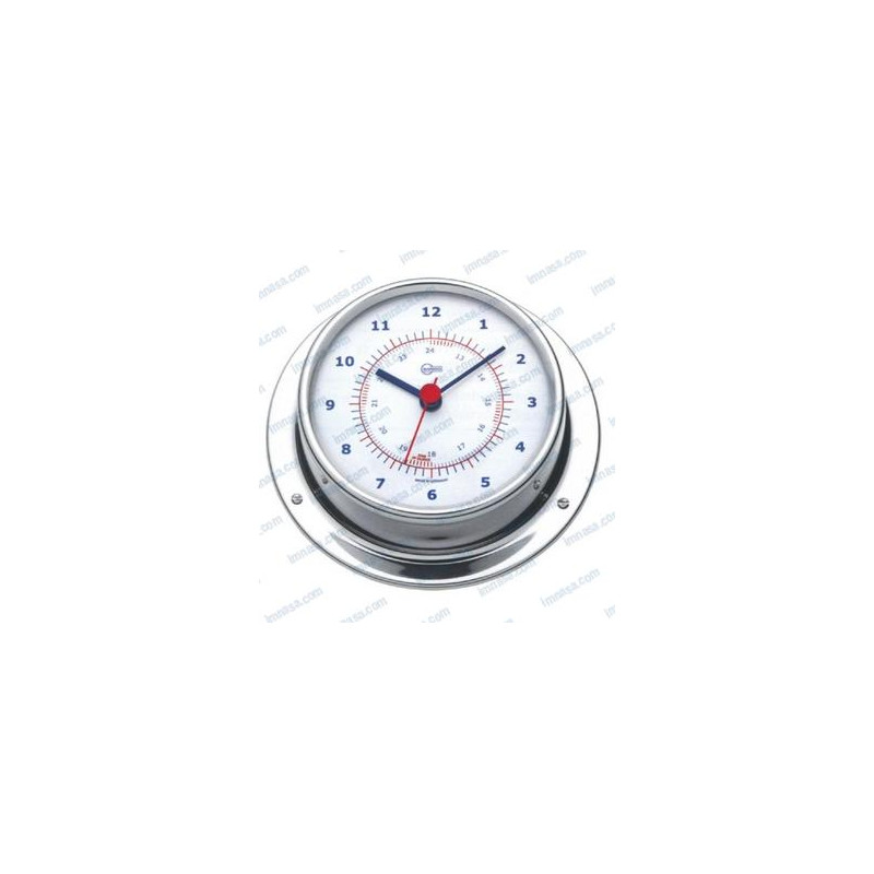 RELOJ HORARIO BARIGO, INOX, 85mm