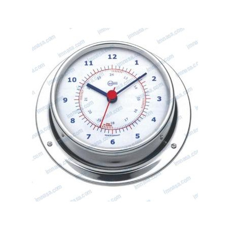 RELOJ HORARIO BARIGO, INOX, 85mm