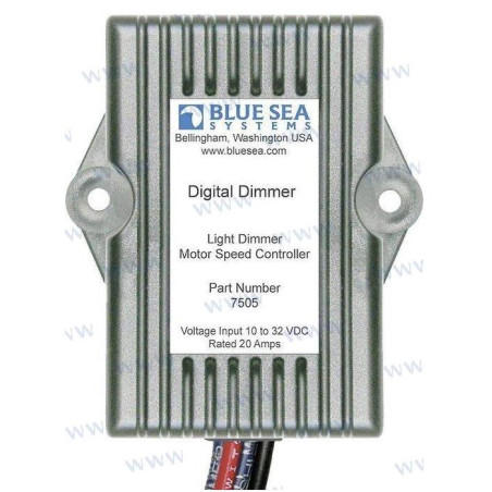 Blue Sea - DIMMER, CONTROL DE VOLTAJE, 10/32v 20A contínuo...