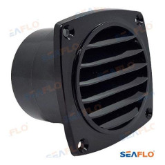 Seaflo - REJILLA VENTILACION 63,5 x 93,5mm, NEGRA