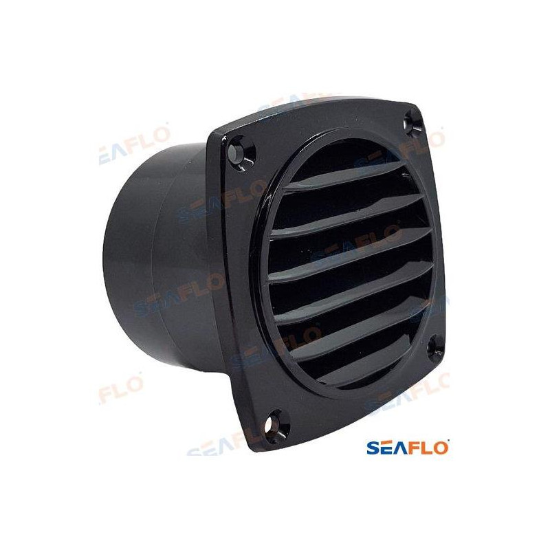 REJILLA VENTILACION 63,5 x 93,5mm, NEGRA