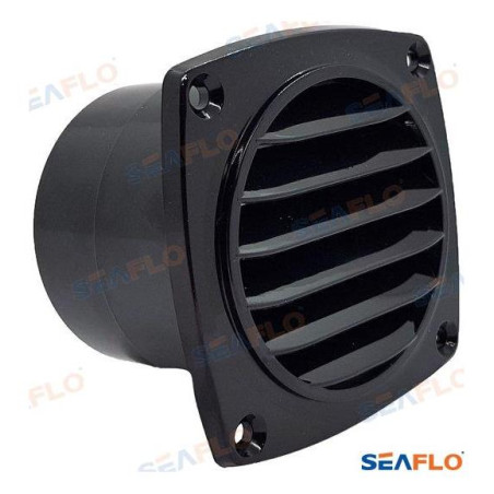 Seaflo - REJILLA VENTILACION 63,5 x 93,5mm, NEGRA