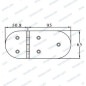 BISAGRA DESMONTABLE 145,8 x 65mm AC