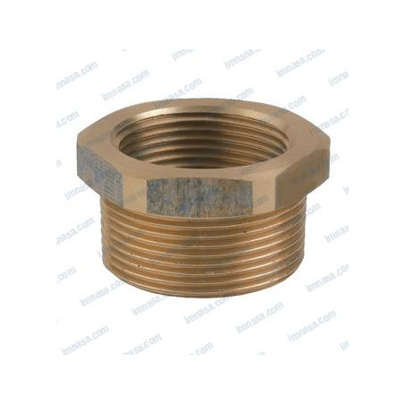 REDUCCION BRONCE MACHO 3/4" HEMBRA 1/2"