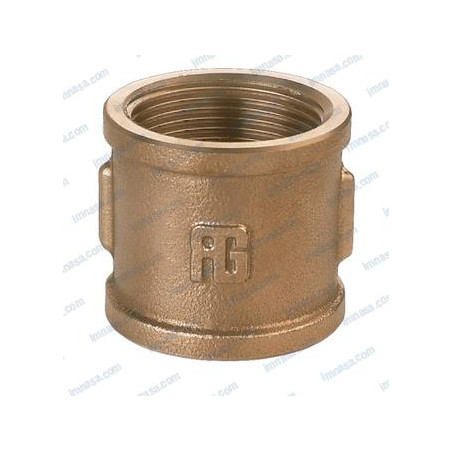 MANGUITO BRONCE NAVAL, H-H, 1/2", GUIDI