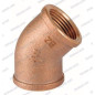 CODO BRONCE H-H 45º 2" 