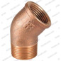 CODO BRONCE M-H 45º, 3/8", GUIDI