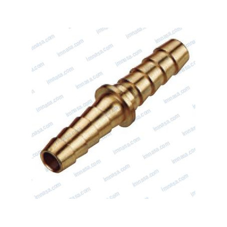 EMPALME MANGUERA LATON, 3/8" NPT