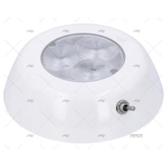 LUZ CORTESIA 12v 3 LEDs, c/INTERRUPTOR