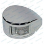 LUZ NAVEGACION BABOR, 7045, PLANA 12v, LED, INOX