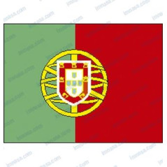 BANDERA PORTUGAL C/ESCUDO  45x30