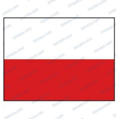 BANDERA POLONIA, 45 x 30cm....N...