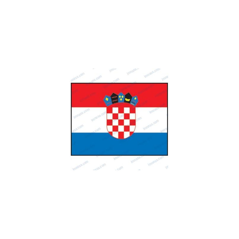 BANDERA CROACIA 30 x 45 cm