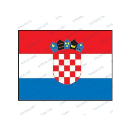 BANDERA CROACIA, 30 x 45 cm