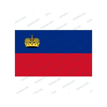 BANDERA LIECHTENSTEIN 45 x 30 cm