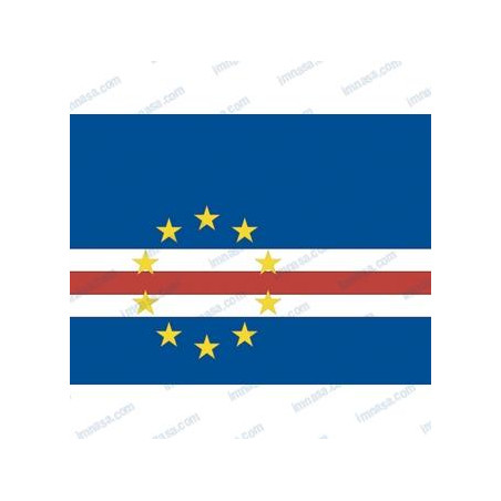 BANDERA CABO VERDE 20 x 30 cm