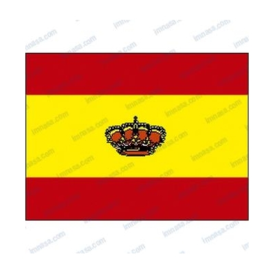 Bandera España con Corona 150 x 100 cm > Navegacion > Banderas