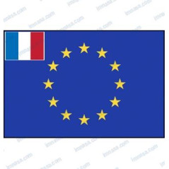 BANDERA CEE-FRANCIA, 100 x 70cm