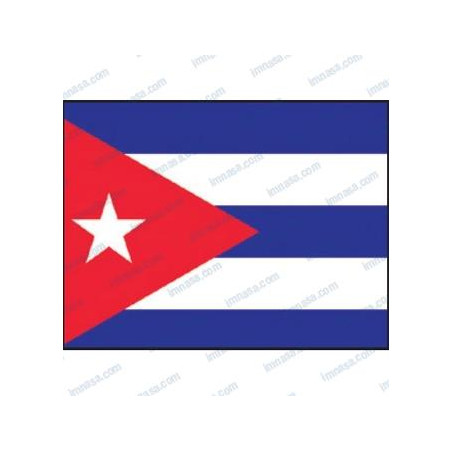 BANDERA CUBA, 20 x 30 cm