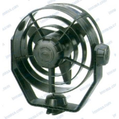 Hella - VENTILADOR TURBO 24v, NEGRO, HELLA 8EV 003 361-012