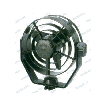 VENTILADOR TURBO 24v, NEGRO, HELLA (8EV 003 361-012)