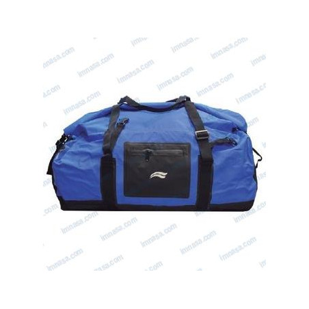 BOLSA ESTANCA, AZUL Y NEGRA, 80L