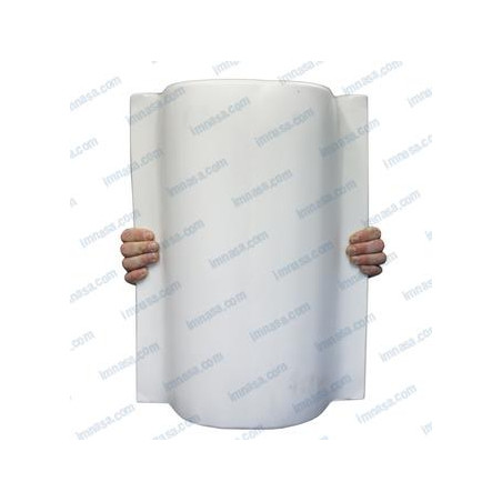 DEFENSA PANTALAN BLANCA, FUELLE, 470 x 470mm