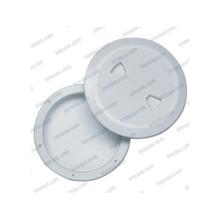 TAPA REGISTRO PVC BLANCA, DIAM. EXT. 187mm