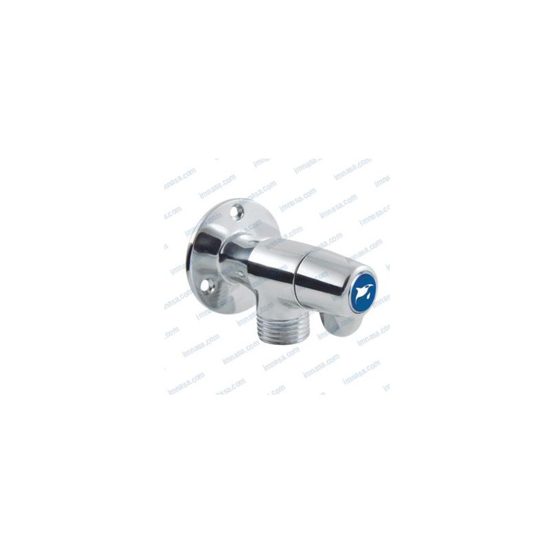 GRIFO INOX 316, FIJACION CASCO, ROSCA 3/4"-14 BSPP